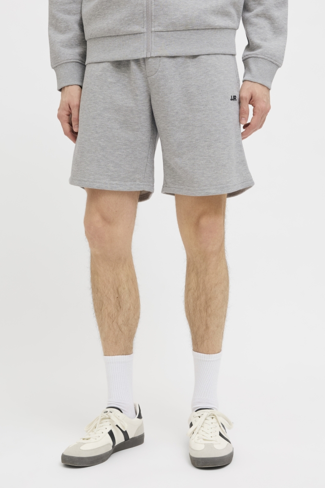JREBGORM REG REBEL LOGO SWEAT SHORT 12271107 Light Grey Melange